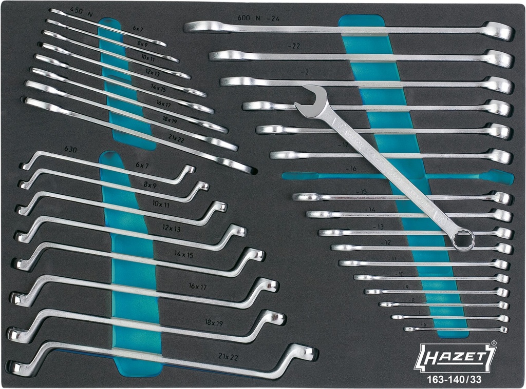 HAZET - Jeu de clés de serrage
