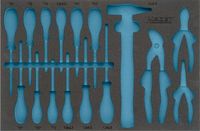 HAZET - Garniture en mousse souple bimatière