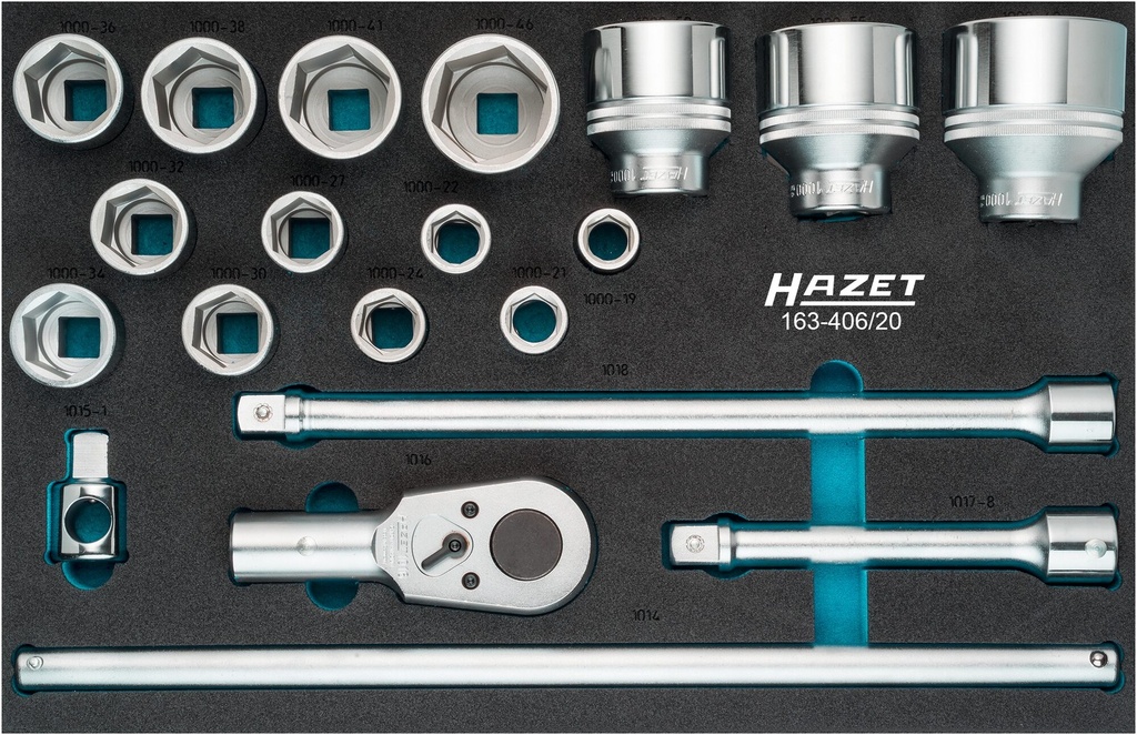 HAZET - Jeu de clés à douilles