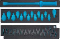 HAZET - Garniture en mousse souple bimatière