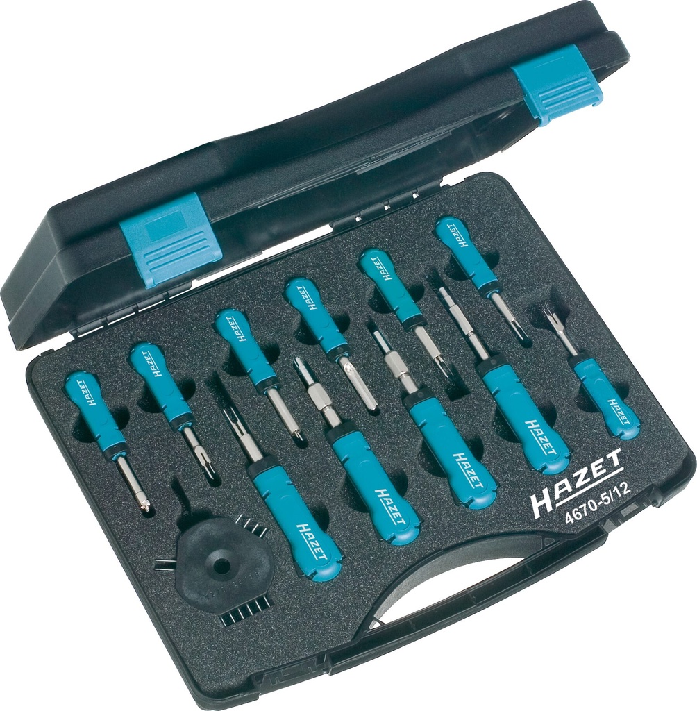HAZET - Assortiment de déconnecteurs de câbles