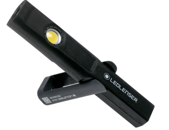 [IW4R] [⚠Déstockage] LED LENSER, IW4R, WORK LIGHT RECHARGEABLE, W/MAGNET , 150lm 3 LIGHT MODES, HANG BOX (PIECE)