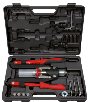 KSTools 150.9630 Coffret de pince à rivets et écrous aveugles (insert) - 2 bras pliants
