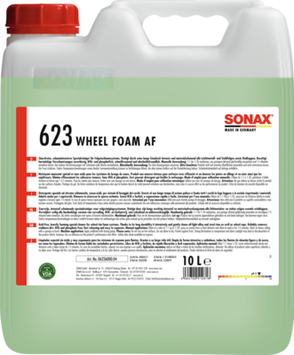 [06236000SONAX] SONAX 06236000 Wheel Foam AF 10 L
