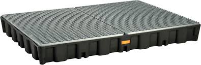 [⚠Déstockage] PE-AUFFANGWANNE 250 HD MIT STAHLGITTERROST 160 X 120 C 18 CM (PIECE)