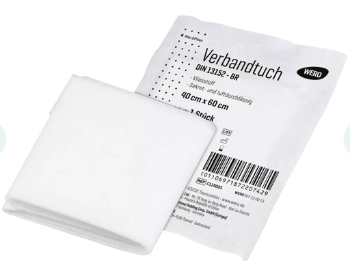 VERBANDTUCH STERIL 60x80 CM DIN 13152 A (PIECE)