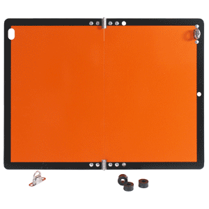 [⚠Déstockage] GEFAHRGUT-WARNTAFEL KLAPPBAR F/ GGVSE/ADR  300X400MM ORANGE (PIECE)