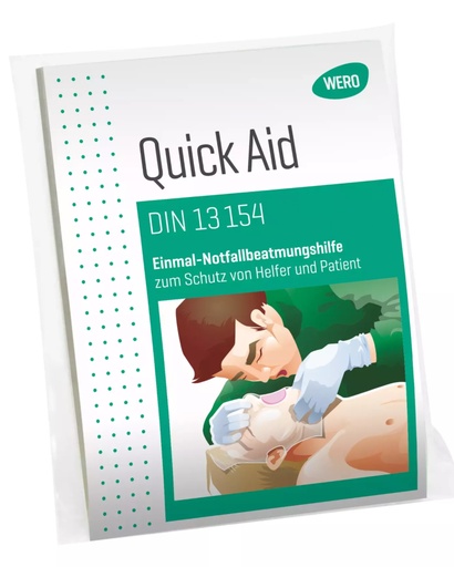 [220332WE] QUICK AID EINMAL-NOTFALLBEATMUNGSHILFE (PIECE)