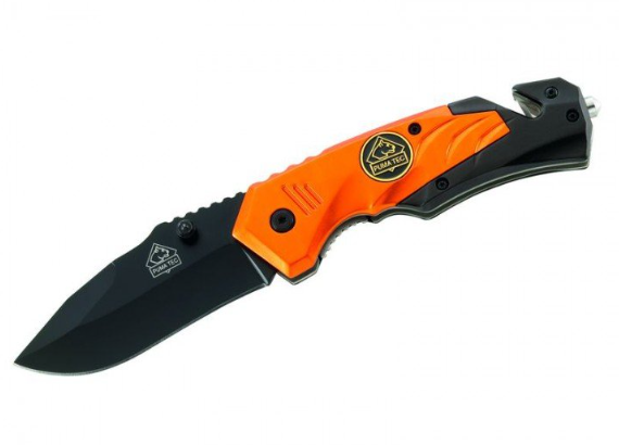 [⚠Déstockage] RETTUNGSMESSER PUMA-TEC ORANGE (PIECE)
