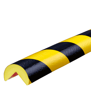 [⚠Déstockage] WARN-UND SCHUTZPROFILE GELB/SCHWARZ 4CM X 1M TYP A, LÄNGE 1 METER, SELBSTKLEBEND (PIECE)