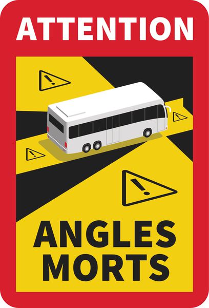 [4631004] PANNEAU ANGLES MORT AUTOBUS ADHESIF 250X170 MM (PIECE)