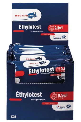 [6489S] ETHYLOTEST FLOWPACK 0,5 - 1 (PIECE)