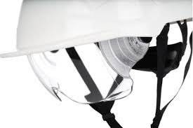 CASQUE BLANC PHOENIX WIND  AVEC SURLUNETTES INTERGREES  JUGULAIRE 3 POINTS ET CREMAILLERE (PIECE)