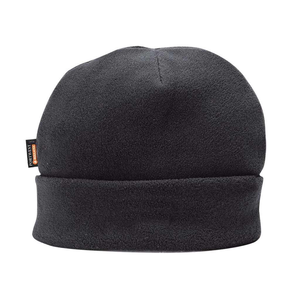 [HA10N] BONNET NOIR POLAIRE  DOUBLURE THINSULATE HA10N