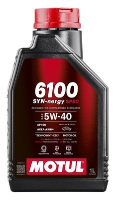 Motul 6100 SYN-nergy SPEC 5W-40 1L