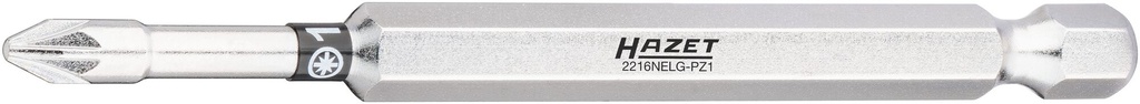[2216NELG-PZ1] HAZET - Embout-tournevis (bit) ∙ taille PZ1 ∙ longueur : 89 mm
