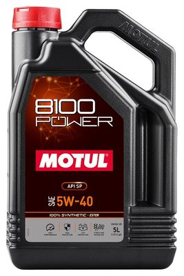 [111809Motul] Motul 8100 POWER 5W-40 5L