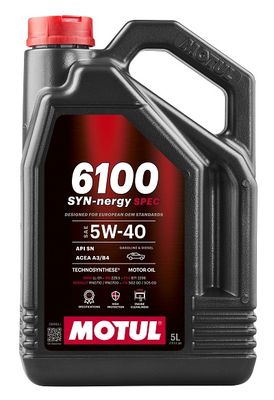 Motul 6100 SYN-nergy SPEC 5W-40 5L