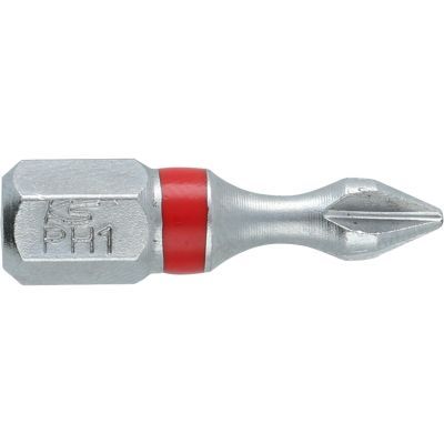 KS Tools 918.3105 1/4" TORSIONpower Bit, 25mm PH1