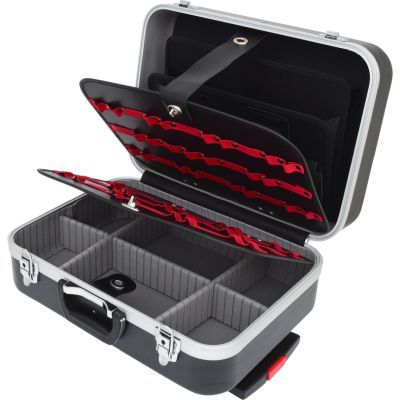 [⚠Déstockage] KSTools 850.0530 Valise de technicien sur roulettes avec système trolley