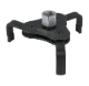 KSTools 150.9313 Clé araignée pour filtre à huile 3/8'' + 1/2'', diamètre 62-102 mm
