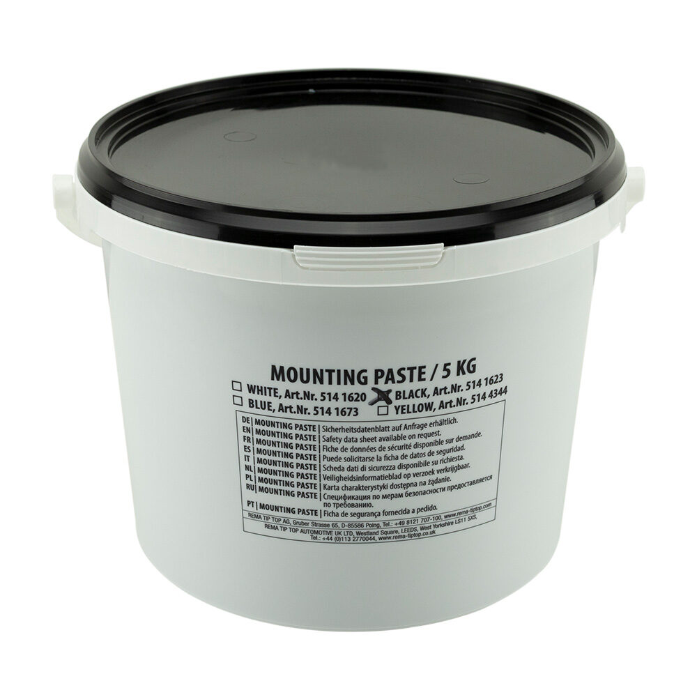 Rema Tip Top Pâte de montage universelle 5kg noir
