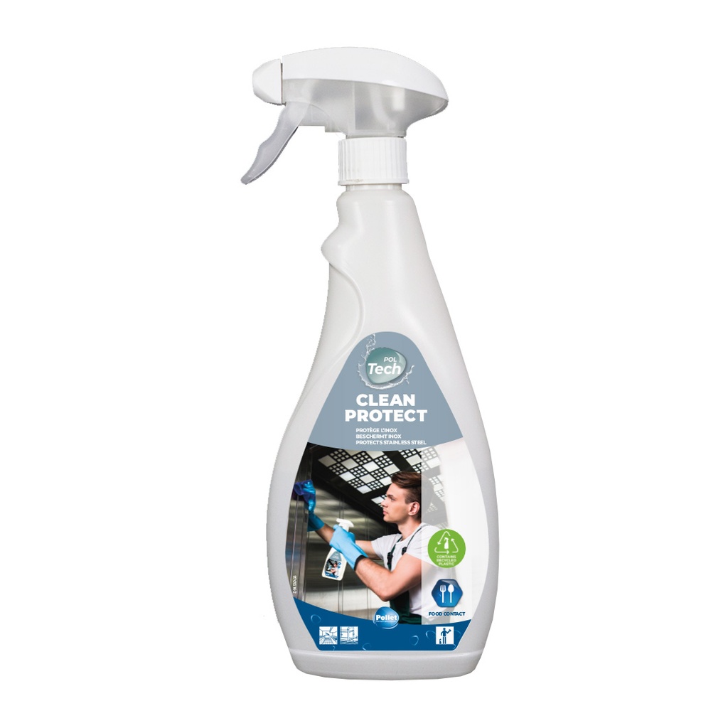 [2701941] POLTECH CLEAN PROTECT ( 750ML) Protecteur inox en spray