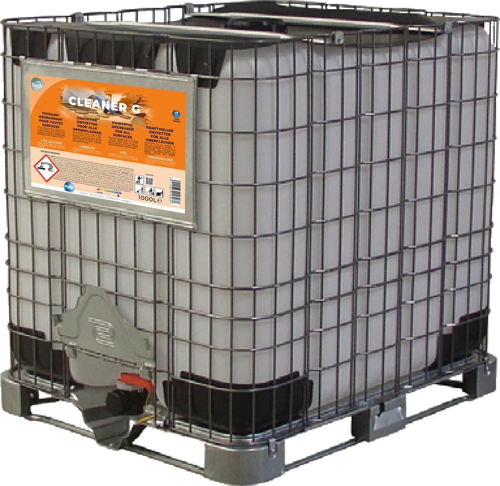 POLTECH CLEANER G (1000L) Dégraissant alimentaire