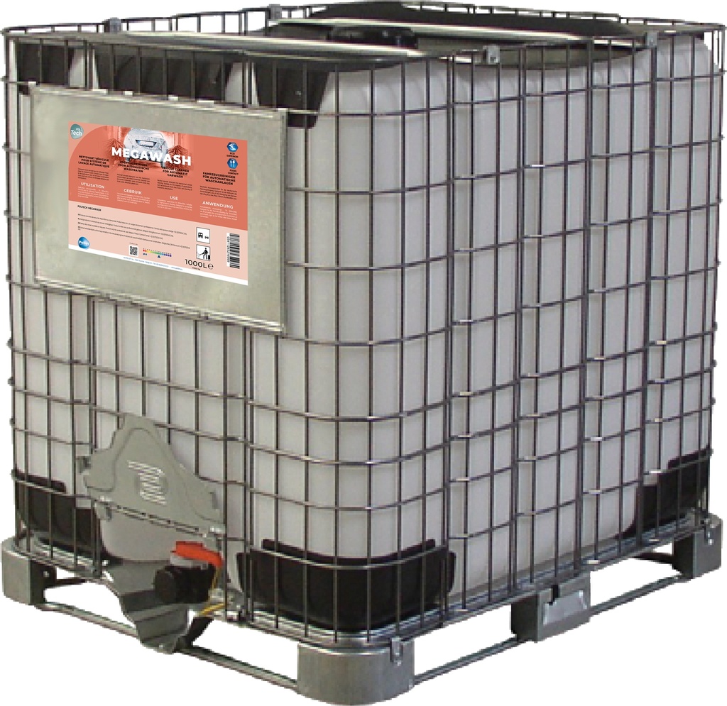 [2109969] POLTECH MEGAWASH (1000L) Netooyant véhicule pour portique de lavage