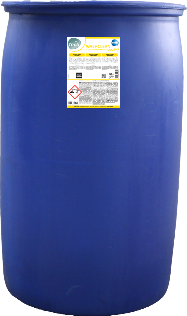 POLTECH WASHCLEAN (200L) Détergent de lavage lave vaisselle