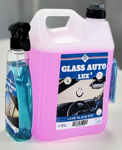 Pack Summer lave glace 5 L spray 500 ml avec chiffon