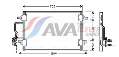[AI5175] [⚠Déstockage] CONDENSEUR AVA