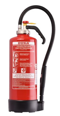 FEUERLOESCHER SCHAUM / EXTINCTEUR MOUSSE 6 L CLASS AB Si-BF ECO - Fluorfreier Schaumauflade-Feuerlöscher Frostsicher -25° / +60 °, 27A/144B , 9 / 9LE PRESSION AUXILIAIRE DUREE DE VIE 20 ANS