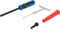 [8766BG] BGS - 8766 - Ensemble d'outils rétractables à valve de pneu 4 pièces