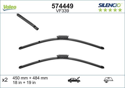 [574449] [⚠Déstockage] BALAIS SILENCIO VF339 X2