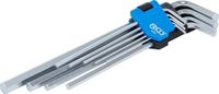 [808BG] BGS - 808 - Jeu de clés allen extra longues six pans intérieurs 1,5 - 10 mm, 9 pièces