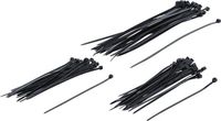 [1789BG] BGS - 1789 - Assortiment de colliers plastique noir 100 - 200 mm 75 pièces