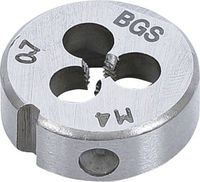 [1900-M4X0.7-SBG] BGS - 1900-M4X0.7-S - Filières M4 x 0,7 x 25 mm