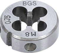 [1900-M8X0.75-SBG] BGS - 1900-M8X0.75-S - Filières M8 x 0,75 x 25 mm