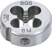 [1900-M8X1.25-SBG] BGS - 1900-M8X1.25-S - Filières M8 x 1,25 x 25 mm