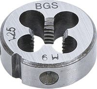 [1900-M9X1.25-SBG] BGS - 1900-M9X1.25-S - Filières M9 x 1,25 x 25 mm