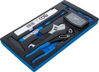[2002-9BG] BGS - 2002-9 - Insert pour art. 2002 Jeu d’outils à main et d’embouts 37 pièces
