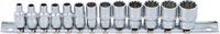 [2150BG] BGS - 2150 - Jeu de douilles Gear Lock 6,3 mm (1/4") 13 pièces