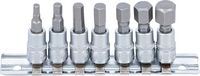 [2161BG] BGS - 2161 - Jeu de douilles à embouts 6,3 mm (1/4") six pans intérieurs 4 - 12 mm 7 pièces