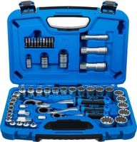 [2181BG] BGS - 2181 - Coffret de douilles avec cliquet traversant Gear Lock 4,5 à 25 mm 52 pièces