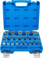 [2267BG] BGS - 2267 - Jeu de Douilles, douze pans 12,5 mm (1/2") 8 - 36 mm 21 pièces