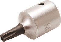 [2355-TS15BG] BGS - 2355-TS15 - Douille à embouts 6,3 mm (1/4") profil TS (pour Torx Plus) avec perçage TS15