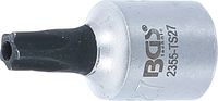 [2355-TS27BG] BGS - 2355-TS27 - Douille à embouts 6,3 mm (1/4") profil TS (pour Torx Plus) avec perçage TS27