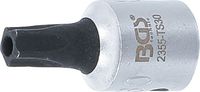 [2355-TS30BG] BGS - 2355-TS30 - Douille à embouts 6,3 mm (1/4") profil TS (pour Torx Plus) avec perçage TS30