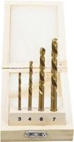 [2726BG] BGS - 2726 - Jeu de forets HSS coupant à gauche 4 pièces